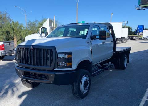 New 2020 INTERNATIONAL CV515 SFA 4X4 Crew Cab Basic Gooseneck for Sale ...