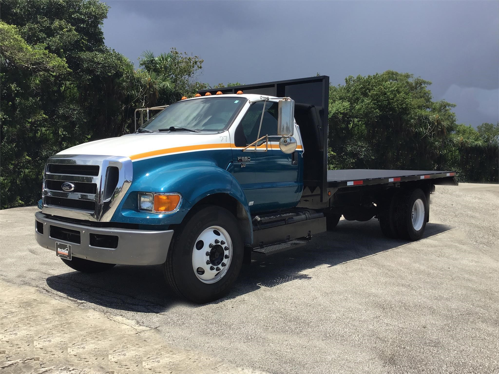 Pre Owned 2013 Ford F650 Xl Sd Heavy Duty Trucks Flatbed Trucks For